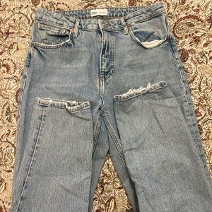Zara high waist jeans size 8
